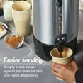 thumbnail image 4 of Hamilton Beach 45 Cup Coffee Urn and Hot Beverage Dispenser for Small to Large Groups, Stainless Steel, 4 of 9