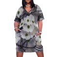 thumbnail image 1 of Vestido de noche festivo de cornejo con flores para mujer vestidos de lujo con bolsos verano, 1 of 7