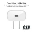 thumbnail image 6 of Belkin 30W USB-C Wall Charger, USB-C Power Delivery, PPS Fast Charging for iPhone 16, 16 Plus, 16 Pro, 16 Pro Max, iPhone 15, 15 Pro, Galaxy S25, iPad, AirPods, Nintendo Switch 2 & More - White, 6 of 7