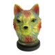thumbnail image 2 of Lámpara de mesa con forma de animal, lámpara antigua, lámpara de noche, lámpara de dormitorio, lámpara de resina teñida para Lobo, 2 of 9