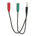 thumbnail image 3 of 1 Adaptateur Audio en 2, Adaptateur Audio de Haute Qualité pour Ordinateur, 3 of 8
