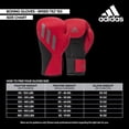 thumbnail image 2 of Adidas Speed Tilt 150 Boxing Gloves & Protective Inner Boxing Gloves Bundle Deal- For Men and Women, Black/Grey, Black/Gold, Weight 14 oz, 2 of 7