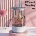 thumbnail image 2 of Electric Makeup Brush Cleaner USB Powered 7000RPM Multifunction Automatic Cosmetic Brush Cleaning Machine Dryer Brush Washing Tool Container, 2 of 8