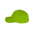 thumbnail image 4 of Daxton Low Profile Adjustable Baseball Dad Hat Cap Old English Font Alphabet A to Z, Lime Hat Black M, 4 of 4