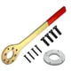 thumbnail image 4 of Juego Herramienta Porta Llave Tornillo Compuesto por Soporte Manivela Kit Desarme Hecho de Hierro para Armado Práctico Adecuado para, 4 of 9