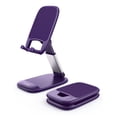thumbnail image 1 of Soporte de teléfono Lamicall morado para escritorio compatible con iPhone, 1 of 7