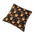 thumbnail image 2 of Rateoe Bee and Honey Pattern Throw Pillow Cover Premium Pillow Stuffer Sham Square for Decorative Cushion Bed Couch Sofa(Pillow insert not included), 2 of 8