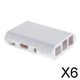 thumbnail image 1 of 3xProtector Shell Cover Case Carcasa para Pi 3 /2 Modelo B/B+ 6 piezas, 1 of 8