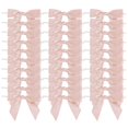 thumbnail image 1 of Lazos decorativos para árboles de Navidad AIMUDI, oro rosa, 50 unidades, 1 of 9