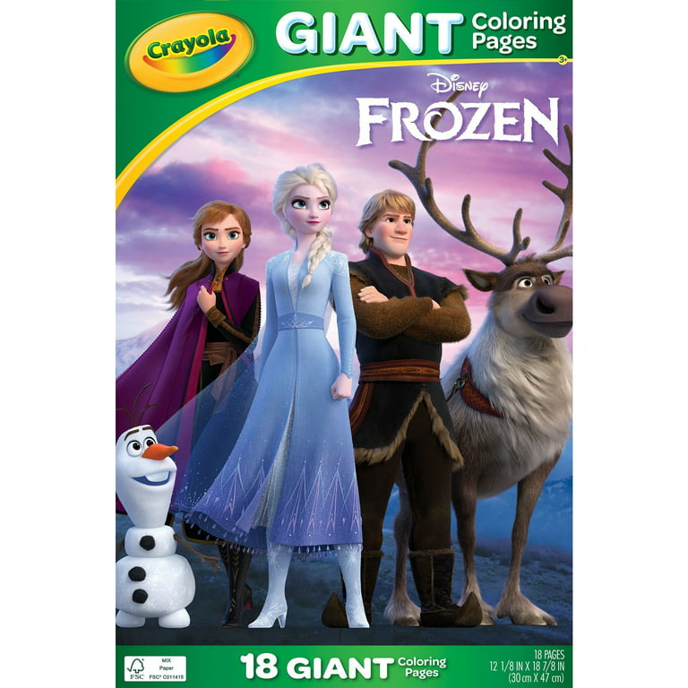 Frozen 2 Giant Coloring Pages