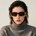 thumbnail image 5 of AJGRHE Rectangle Sunglasses for Women Men Trendy Retro Trendy Sun Glasses 90’s Vintage Square Frame Red, 5 of 5