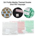 thumbnail image 3 of 114 Touches SA Profile PBT Keycaps Clavier Keycaps Gamer Hot D0 Keyboard H1F2, 3 of 9