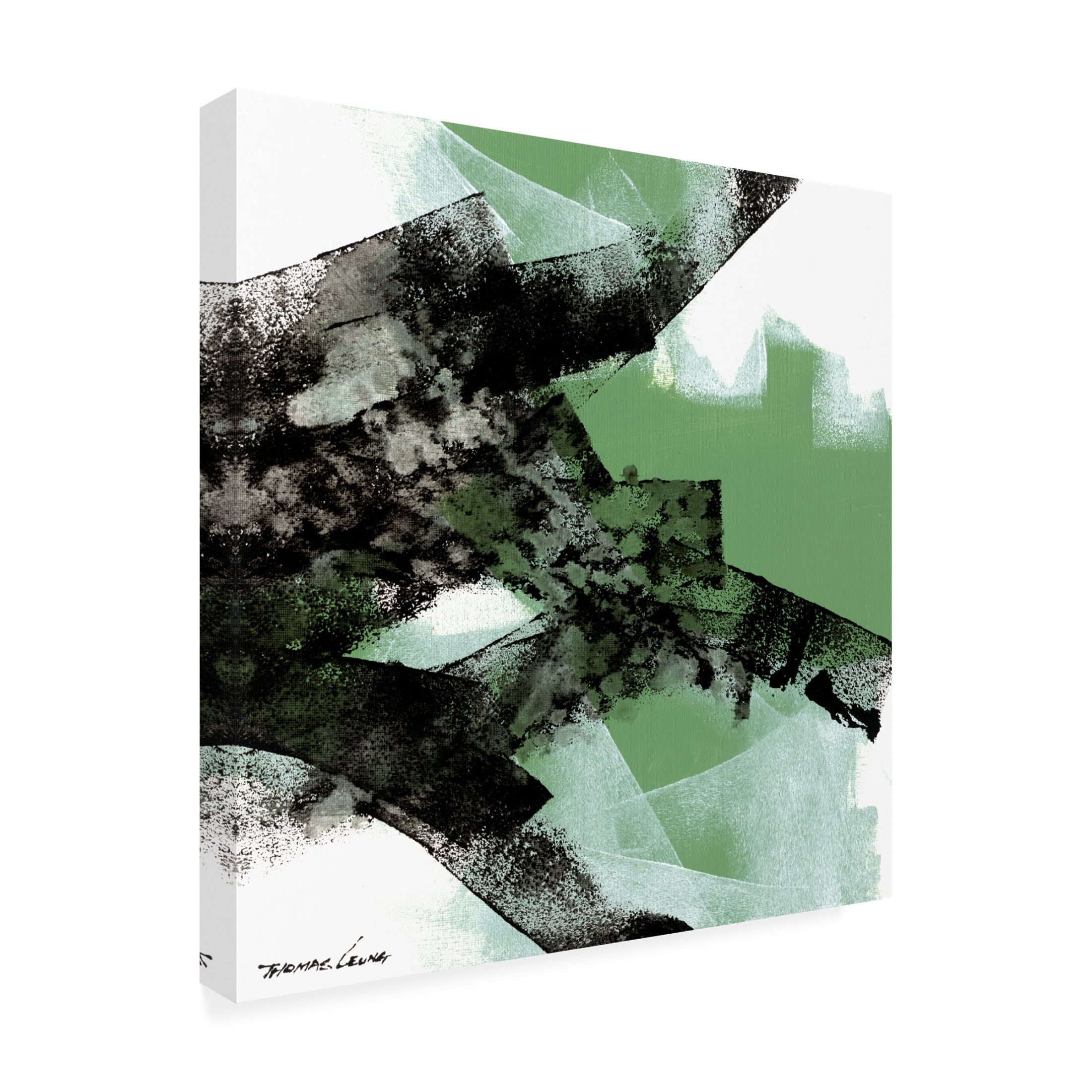 Canvas Wall Art - Thomas Leung 'Wave 6' Wall Art for Living Room, Bedroom, or Office Décor by Trademark Fine Art - 24 x 24 Inches