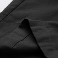 thumbnail image 4 of Mens Spring Summer Leisure Vacation Party Beach Hawaii Solid Color Cotton Linen Trousers, 4 of 6