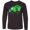 AB-Black, variant on Inktastic St Patricks Day Irish Clover Dump Truck Childs Long Sleeve Youth T-Shirt
