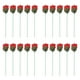 thumbnail image 2 of Flor que aparece en llama, 20 piezas de accesorios de mago profesional que aparecen en llamas, rosas que aparecen en llamas impulsadas por el rendimiento, 2 of 8