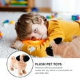 thumbnail image 3 of 1Pc Plush Toy Dog Pug Dog Children Furry Stuffed Animal Mini Adorable Pug, 3 of 8