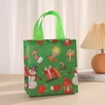 thumbnail image 2 of Bolsas de mano para fiestas navideñas, dibujos animados, no tejidas, 29 x 27 x 12 cm, 12 unidades, 2 of 5