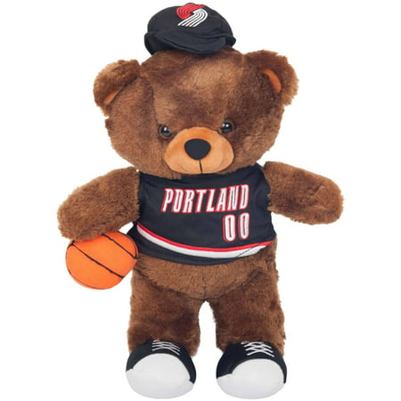 Portland Trail Blazers Locker Room Buddy Dress Me Plush Bear