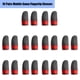 thumbnail image 4 of Juego móvil Mangas de manga transpirable Cubiertas de juegos elásticos a prueba de sudor a prueba de 24pinos Guantes de jugador portátil de tejido negro Negro rojo 10 pares Methold EL015119-02, 4 of 7