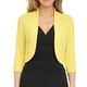 thumbnail image 1 of Cárdigan de moda para mujer, chaqueta informal de color de manga media, traje pequeño de negocios, cárdigan de mujer, abrigo para mujer, 1 of 4