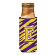 thumbnail image 3 of Carolines Treasures CJ1022-EMUK Tiger Stripe - Purple Gold Monogram Letter E Michelob Ultra s For Slim Cans, 3 of 3