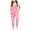 Pink, variant on Girls Jumpsuit Casual Sleeveless Plain Color Overalls Spaghetti Strap Romper Long Pants with Pockets Teen Girl Summer Clothes for Tween Girls 8-9 Years