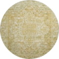 thumbnail image 2 of Addison Rugs Mayfield Premium Machine Washable Traditional Global Tan Round Rug, 8' x 8', 2 of 6