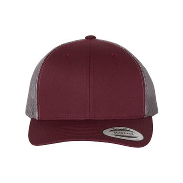 Yupoong Casquette Rétro Camionneur Unisexe à Six Panneaux