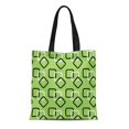 thumbnail image 1 of NUDECOR Sac Fourre-Tout en Toile Motif Coin Rond Moderne Carrés Arrondis Contemporains Sac à Main Réutilisable Épaule Sacs de Courses, 1 of 1