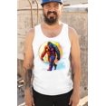 thumbnail image 4 of Full Moon Bigfoot Men's Tank Top Hiking Sasquatch Hide and Seek Champion, 4 of 7