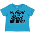 thumbnail image 3 of Inktastic My Aunt is a Bad Influence Boys or Girls Toddler T-Shirt, 3 of 5