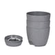 thumbnail image 1 of Macetas para Plantas Maceta de Agua Lateral de Moda Y Sencilla, Circular de Plástico de Planta Verde, sin Riego, Maceta de Flores de Escritorio Auto-Priming Tres Conjuntos Macetas de Plantas de Plásti, 1 of 1