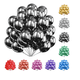 thumbnail image 1 of Globos Laolis 10 Redondos Metálicos 100 Pcs Decoración Xtellar negro, 1 of 3