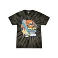 thumbnail image 1 of Wild Bobby Betty Boop Endless Summer Beach Pudgy the Dog Betty Boop Tie-Dye T-Shirt, Spider Black, X-Large, 1 of 4