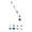 White, variant on 9 in 1 Cordless Cleaning Brush 5Speed Mode 2000mAh Extendable Poles Scrubber Cleaners For Home Car Appliances