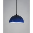 thumbnail image 4 of -30W 1 Led Pendant-31 Inches Wide By 17 Inches High-Gloss Black/Aluminum Finish Et2 Lighting E24906-Gbal, 4 of 7