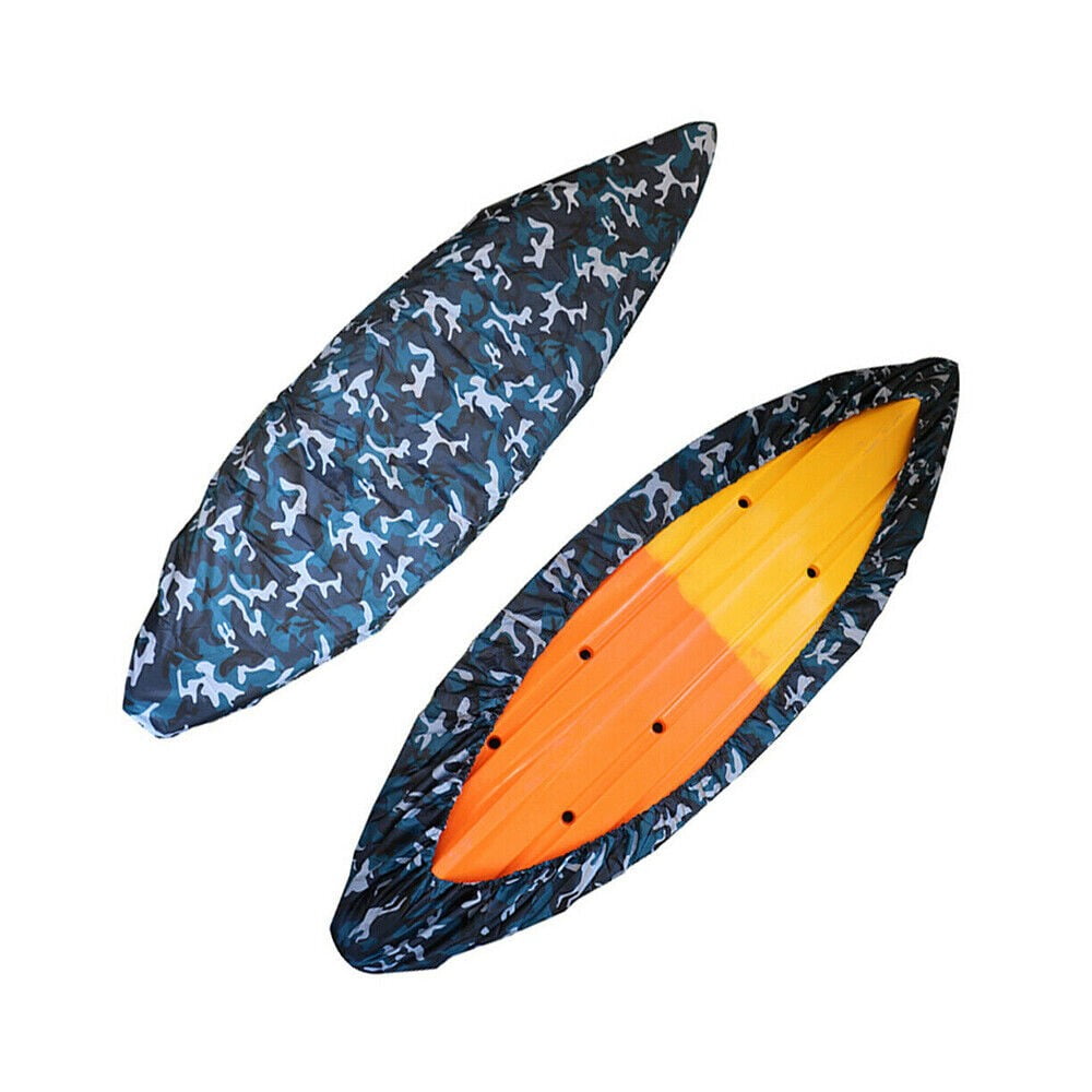 Housse De Kayak Complète 420D Imperméable - Protection UV Et Poussière - Taille 16FT (5m) - Pour Remorquage Et Stockage Extérieur - 9