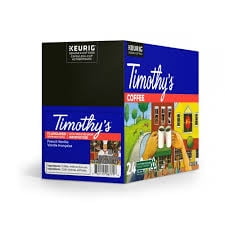 Timothy's  Keurig K-Cup Coffee Pods French Vanilla Medium Roast 96 Count