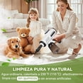 thumbnail image 4 of LINGLUCKY Limpiador Pistola Vapor Portátil a Presión de Alta Temperatura con 7 Boquillas y Tanque de 600 ml, Máquina de Limpieza para Cocina, Baño y Muebles, 3 Niveles Ajustables (Blanco), 4 of 5