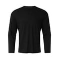 thumbnail image 4 of VJATTWR Men's Long Sleeve T-Shirt, Comfortable Crew Neck Bulk Tee, Heavy S, 4 of 5