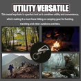 thumbnail image 4 of CCWADH 2 Pack Keychain Bottle Opener for Men, Permanent Match with Dual Side Flint Fire Starter, Reusable Matchstick for Outdoor Survival, Everlasting Strike Anywhere Matches, Silver, 4 of 9