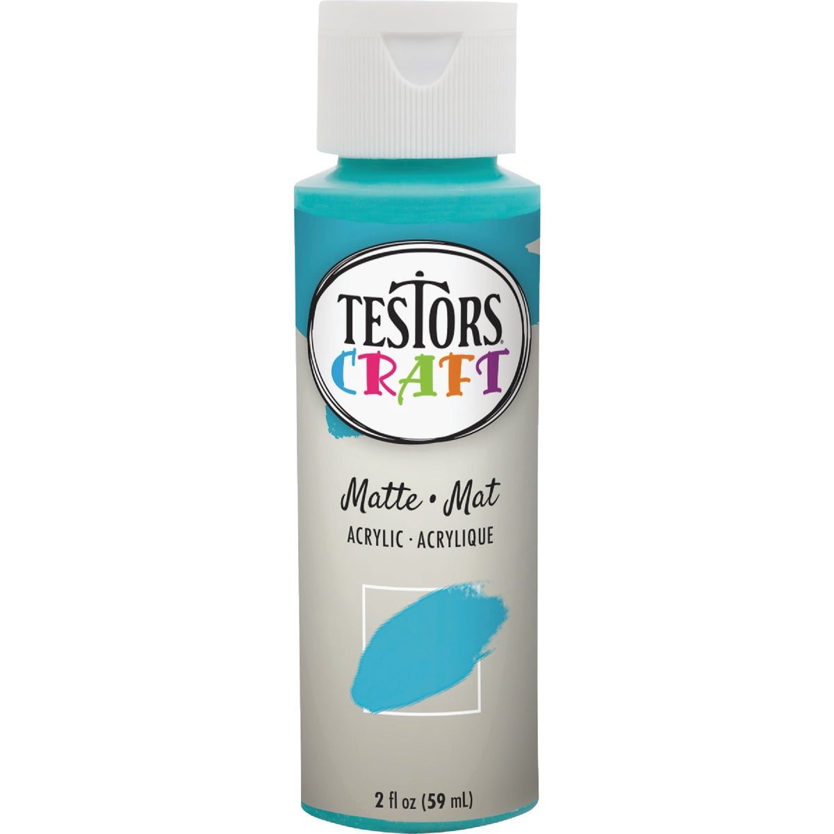 Testors 2 Oz. Acrylic Matte Craft Paint, Paradise 297434