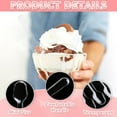 thumbnail image 4 of QIDESHIP 100Pcs Clear Plastic Mini Spoons for Desserts, 100Pcs Plastic Spoons for Desserts Disposable 3 Inch Tasting Spoons for Jelly Yogurt Ice Cake And, 4 of 9