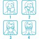 thumbnail image 5 of 50 mascarillas médicas desechables de 3 capas - 3 capas de protección - Mascarillas quirúrgicas de alta calidad con filtración antibacteriana - Mascarilla médica de 3 capas,-17.5*9.5cm, 5 of 5