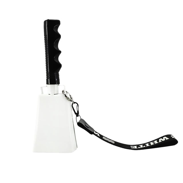 liraijei Cow Bell with Handle,Cowbells Cheering Bell,Football Noise Makers Cheering Bell for Graduation,Hand Musical Instrument Bells for Sporting Event Football Game P0K2