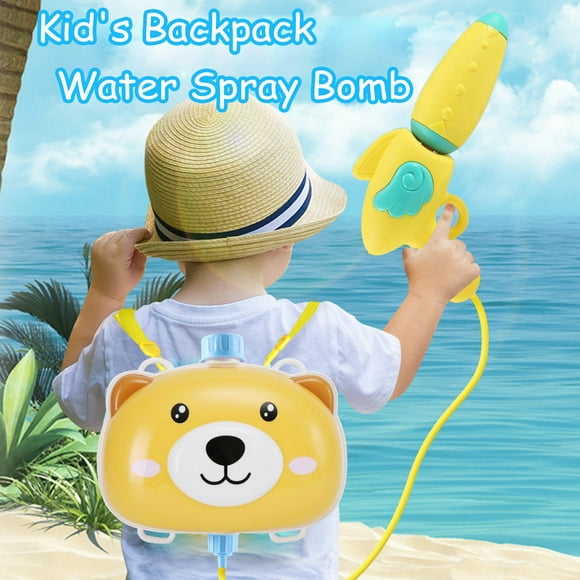 Mochila para niños Xihbxyly con Bomba de agua extraíble para Jugar En la playa