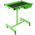 thumbnail image 4 of NIGSQJB LT18 Heavy Duty Adjustable Work Table with Drawer for Mechanic, Garages, Repair Shops, DIY, 220lbs Capacity Rolling Tool Tray Table with Wheels, Green（Color Options）, 4 of 11