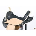 thumbnail image 4 of 13 In Flex Tree Western Horse Saddle American Leather Trail Barrel Racing By Hilason, 4 of 7