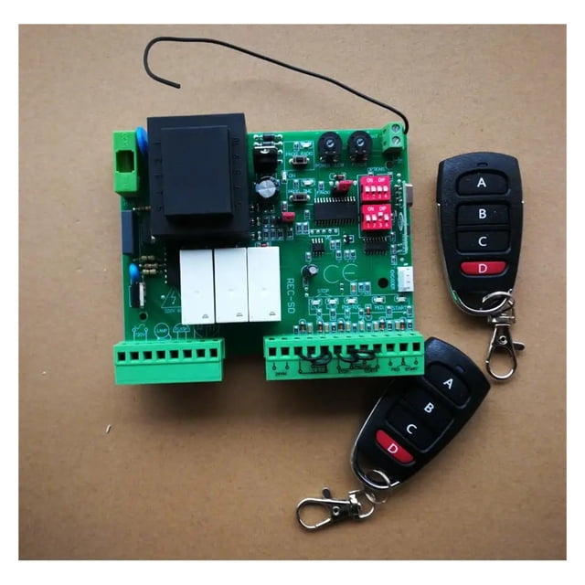 Gate Motor Controller Circuit Board Electronic Card For Sliding Gate Opener 220v AC Model 433.92Mhz ,Easy to Install